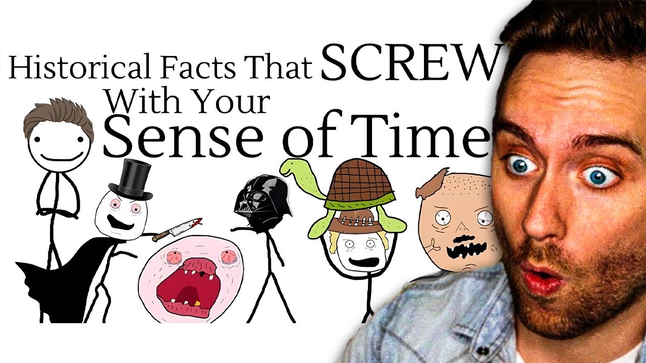 Atrioc Reacts to Historical Facts That Mess With Your Sense Of Time