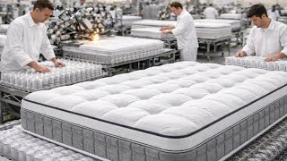 Inside the Mattress foam factory||” What’s REALLY Inside Your Mattress? (Factory Secrets Revealed)"
