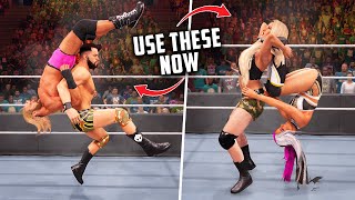 30 Unused And Underated Moves In Wwe 2K22