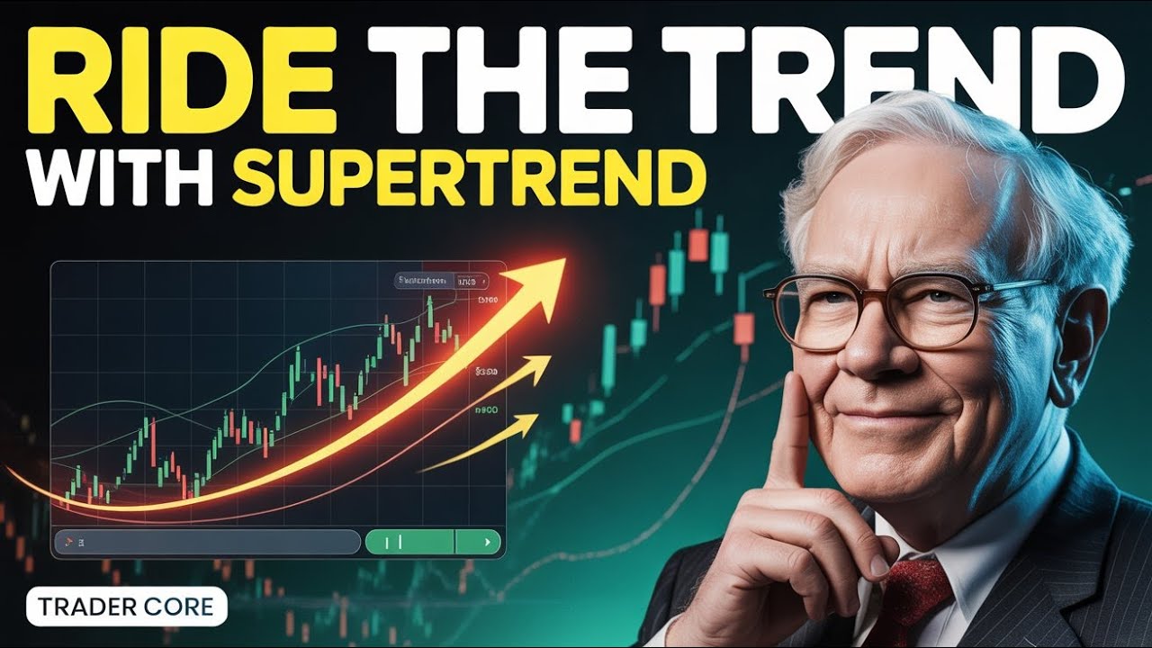RIDE THE TREND WITH SUPERTREND | Trader Core 