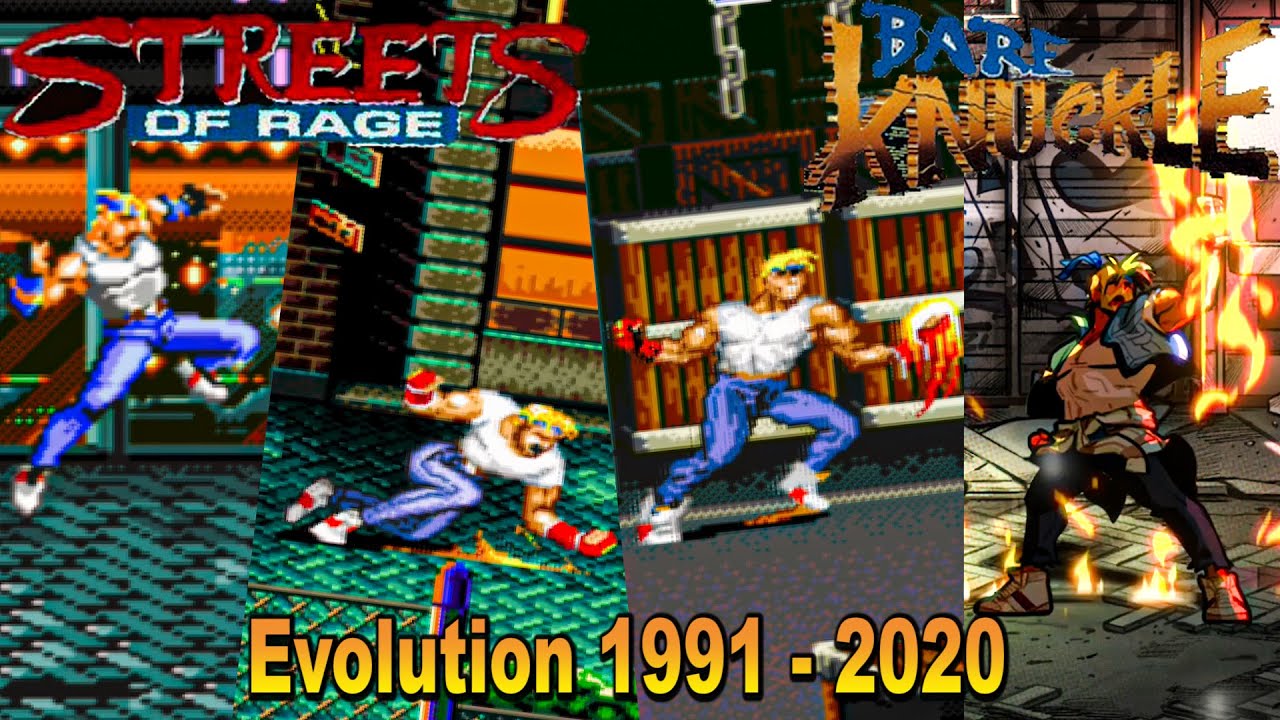 Streets of Rage Evolution 1991 to 2020 (Bare Knuckles)