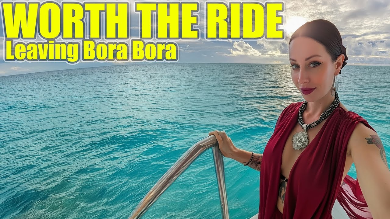 ⁣Leaving Bora Bora Was Hard… But This Made It Worth It
