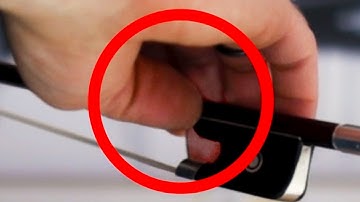 Why Does the Thumb Go Here on the Cello Bow? - The Answer