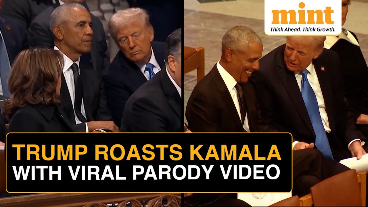 'She Was Horrendous!': Trump Spoofs Viral Chat With Obama, Leaves Netizens In Splits, Trolls Kamala
