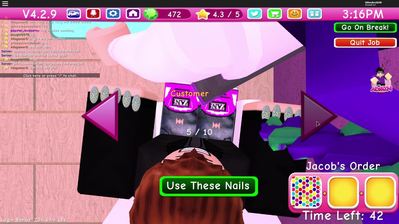 Roblox Stylz Salon And Spa Roblox Star Codes 2019 - roblox stylz codes