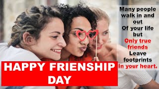 Happy Friendship Day -  Friendship Quotes screenshot 5