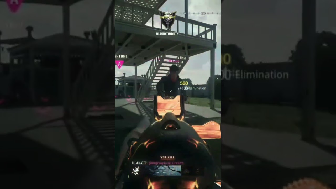 crazy kill chain on nuketown 