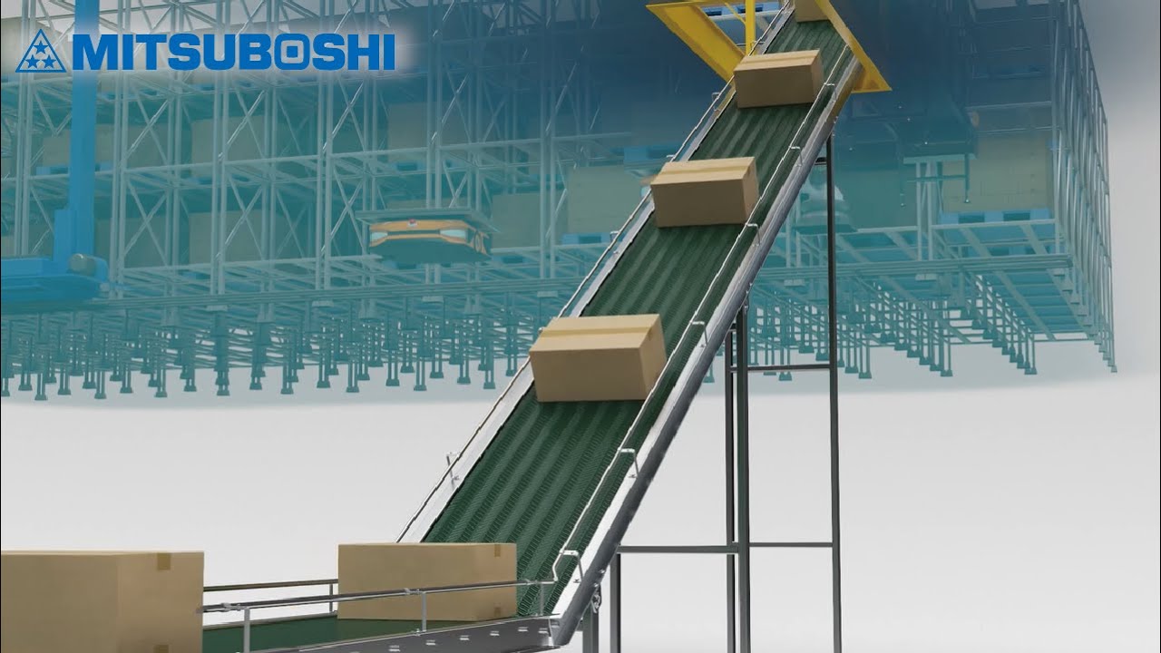 【MITSUBOSHI】High Performance Inclined Conveying belt