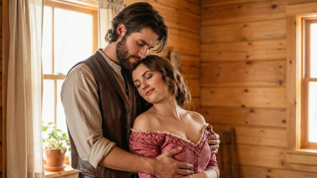 Её платье разорвалось — ковбой не мог поверить глазам, руки задрожали от желания.