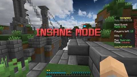 Hypixel Skywars Top 5 Submision (Double block clutch + enderpearl )