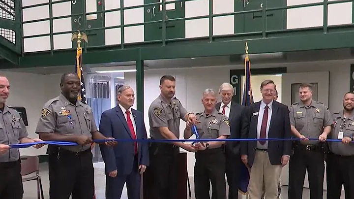 Aiken County Detention Center expansion ribbon cutting
