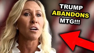 MTG Lashes Out As Trump CRUSHES Her Senate Dream