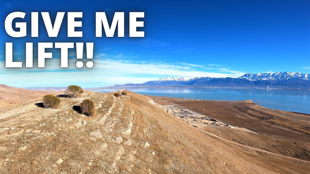 RIDGE SOARING THE UTAH MOUNTAINS!!