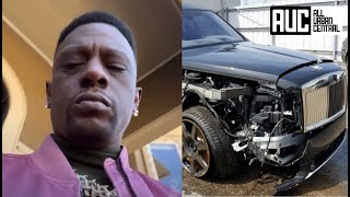 "Come Out Yo Pockets" Boosie Goes Off After His Homie Wrecks Rolls Royce And Lied About It