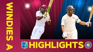 Watch match highlights from day 2 of the 3rd unofficial test between
west indies a and india a. this is official channel for cricket
team...