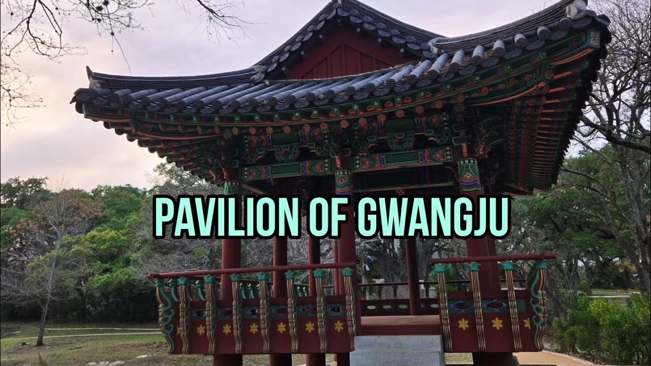 Pavilion of Gwangju 🧧/Woodland Lake Park🪿