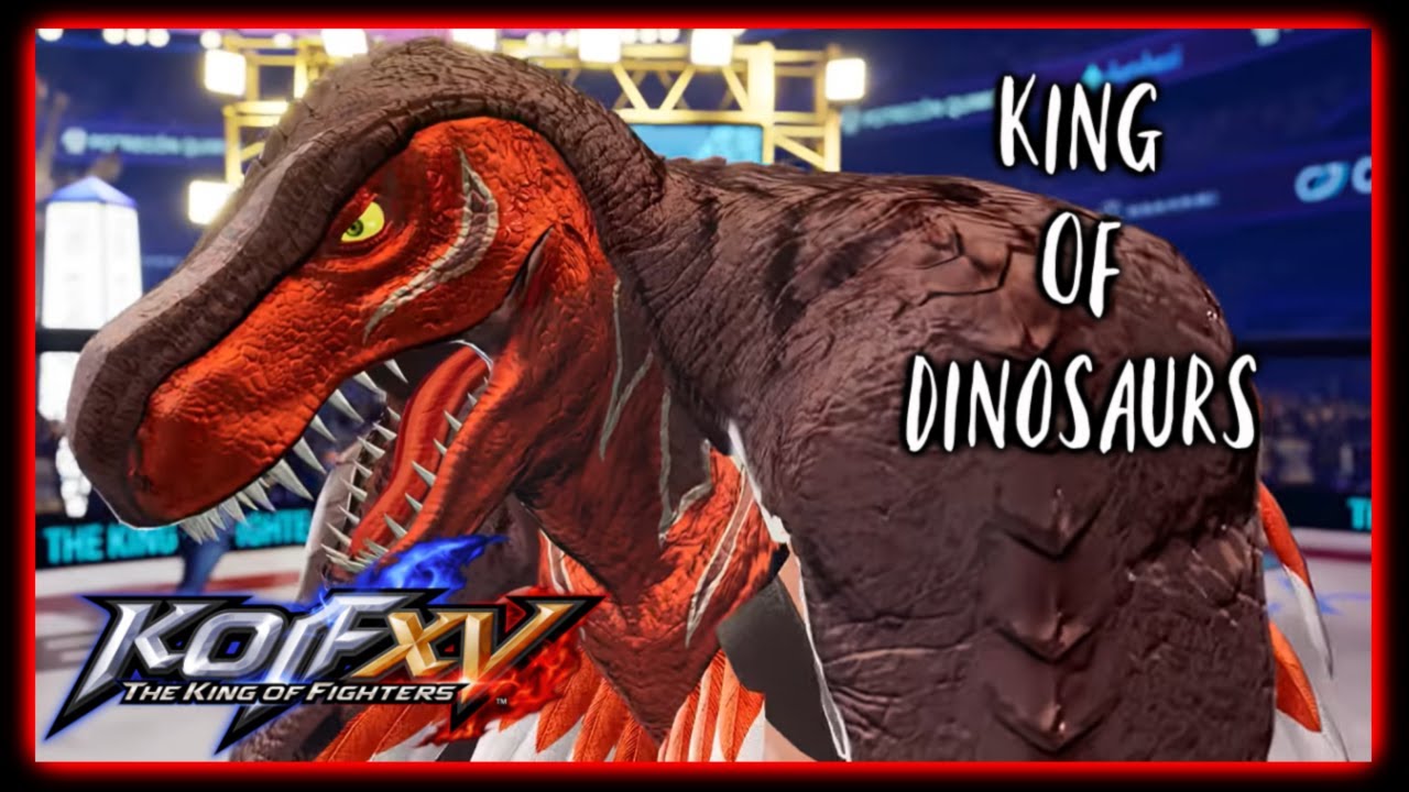 KING OF DINOSAURS Is Uhhh . . . - King Of Fighters XV Character Trailer Reaction