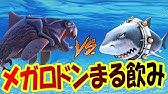 最強の海の王者は 岩魚vs巨大サメ Ark 実況 Dunkle Vs Megalodon Youtube 最強の海の王者は 岩魚vs巨大サメ Ark 実況 Dunkle Vs Megalodon Youtube