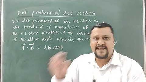 Scalars and Vectors part 5 by Sushanta Sir