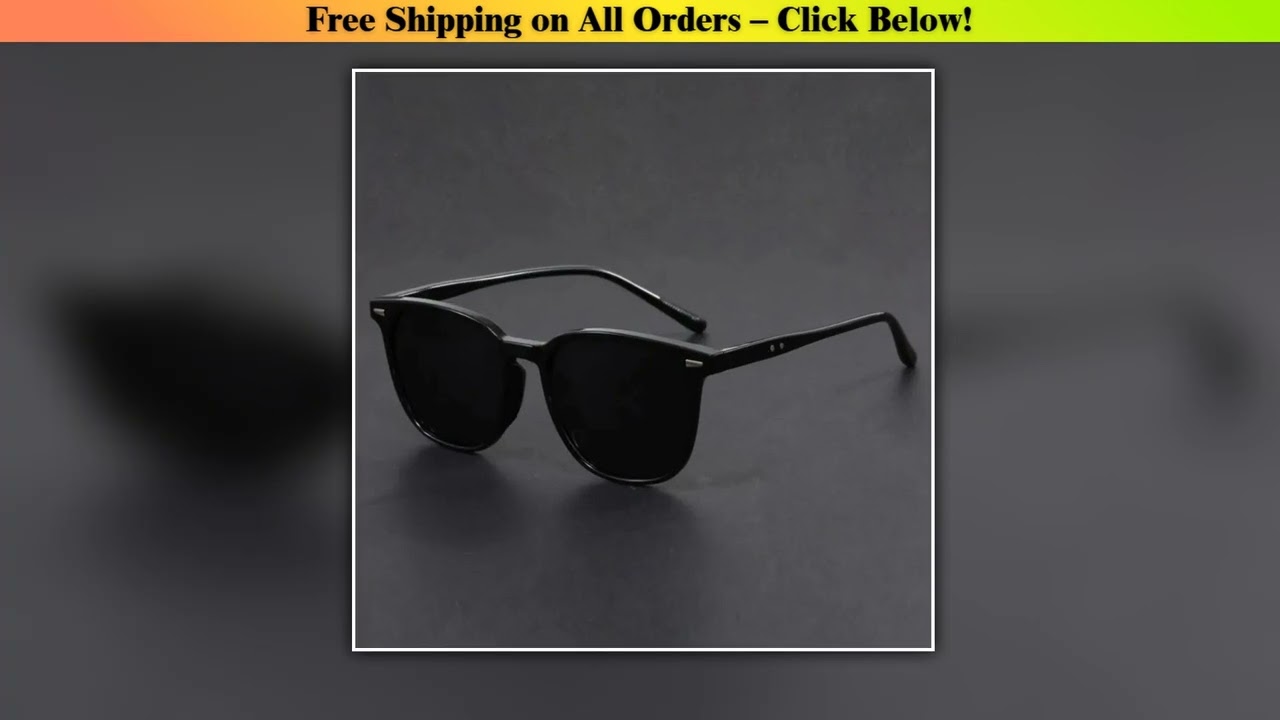 New Male And Female Ultralight Round Sunglasses Driving Fishing UV Polarized Fashion Sun Glasses UV