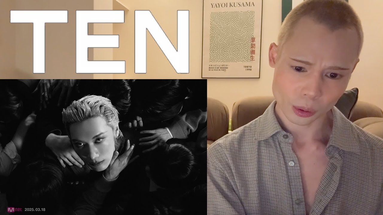 TEN 텐 'STUNNER' MV reaction 🤍🩶🖤