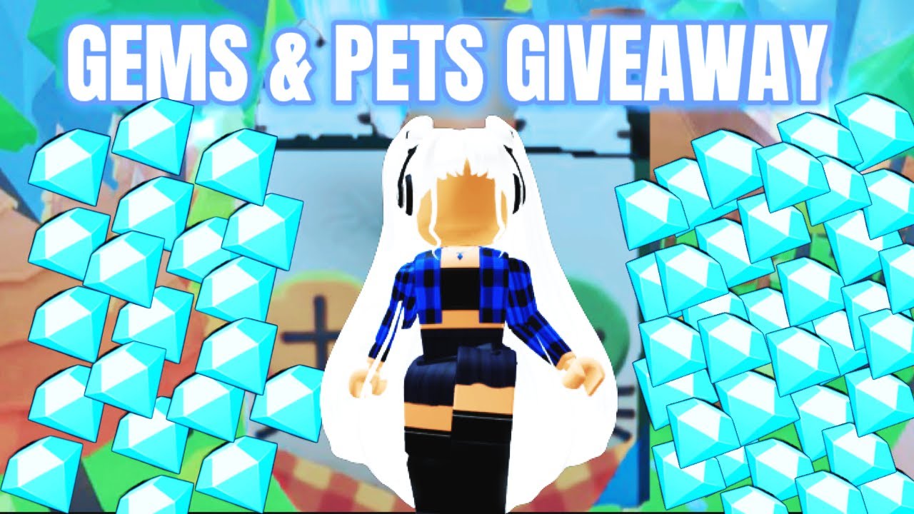 Gems Giveaway Add Me To Bank Pet Simulator X YouTube