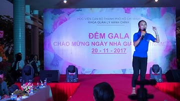 Video Mở đầu đêm gala 20/11/2017 - Học Viện Cán Bộ TP.HCM