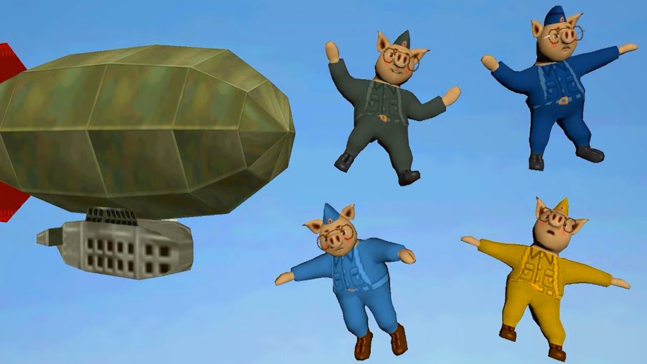 Hogs of War: Tree Towers & Blimp Hunting! [w/Castor, Bobby & Herpderp]