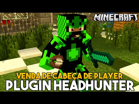 Minecraft Plugin Tutorial HeadHunter - Venda de cabeça