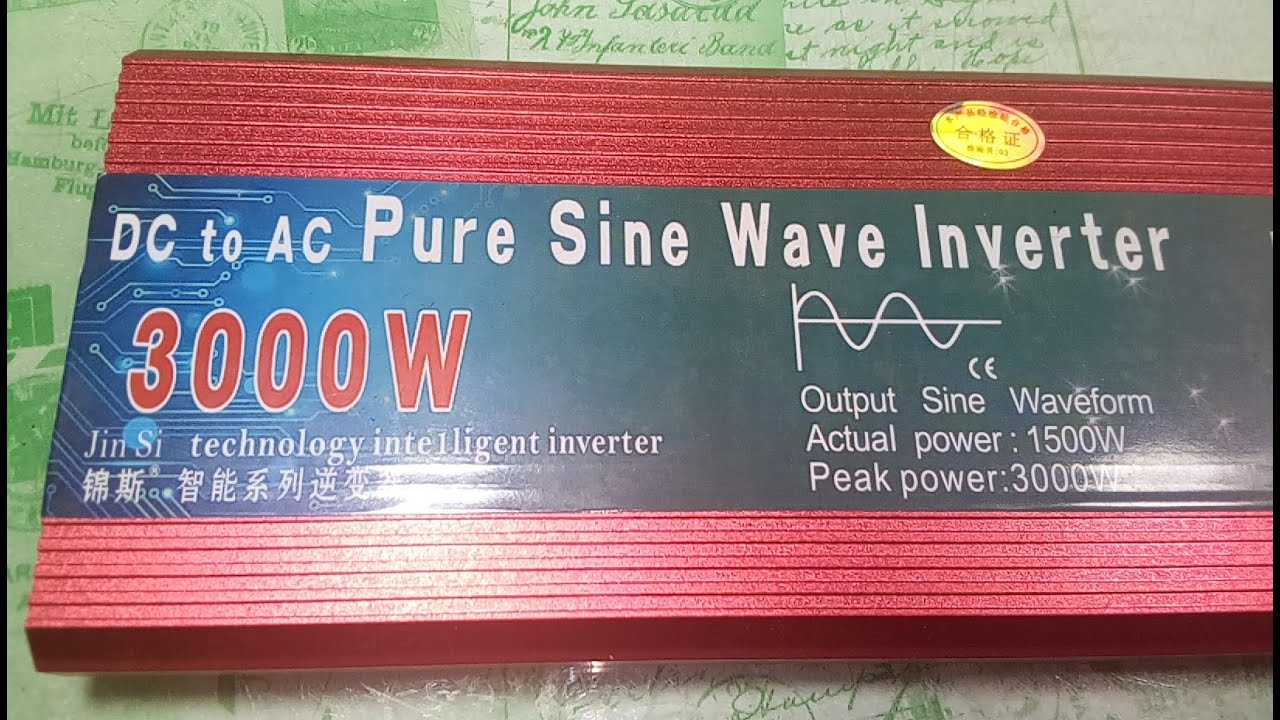 Inversor Senoidal Jin Si - Engenharia Reversa