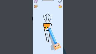 Carrot🥕 l Easy Drawing Game l Fun Drawing for Kids l Drawing 🎯