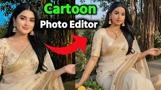 AiArt Portrait Cartoon Photo Editing Tutorial || Cartoon Photo Editor App || Vector Art screenshot 5