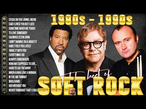 Phil Collins, Rod Stewart, Bee Gees, Eric Clapton, Air Supply - Soft Rock 70s 80s 90s Greatest Hits
