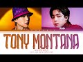 (CD Only) AGUST D Tony Montana (With Jimin) Lyrics (Color Coded Lyrics)