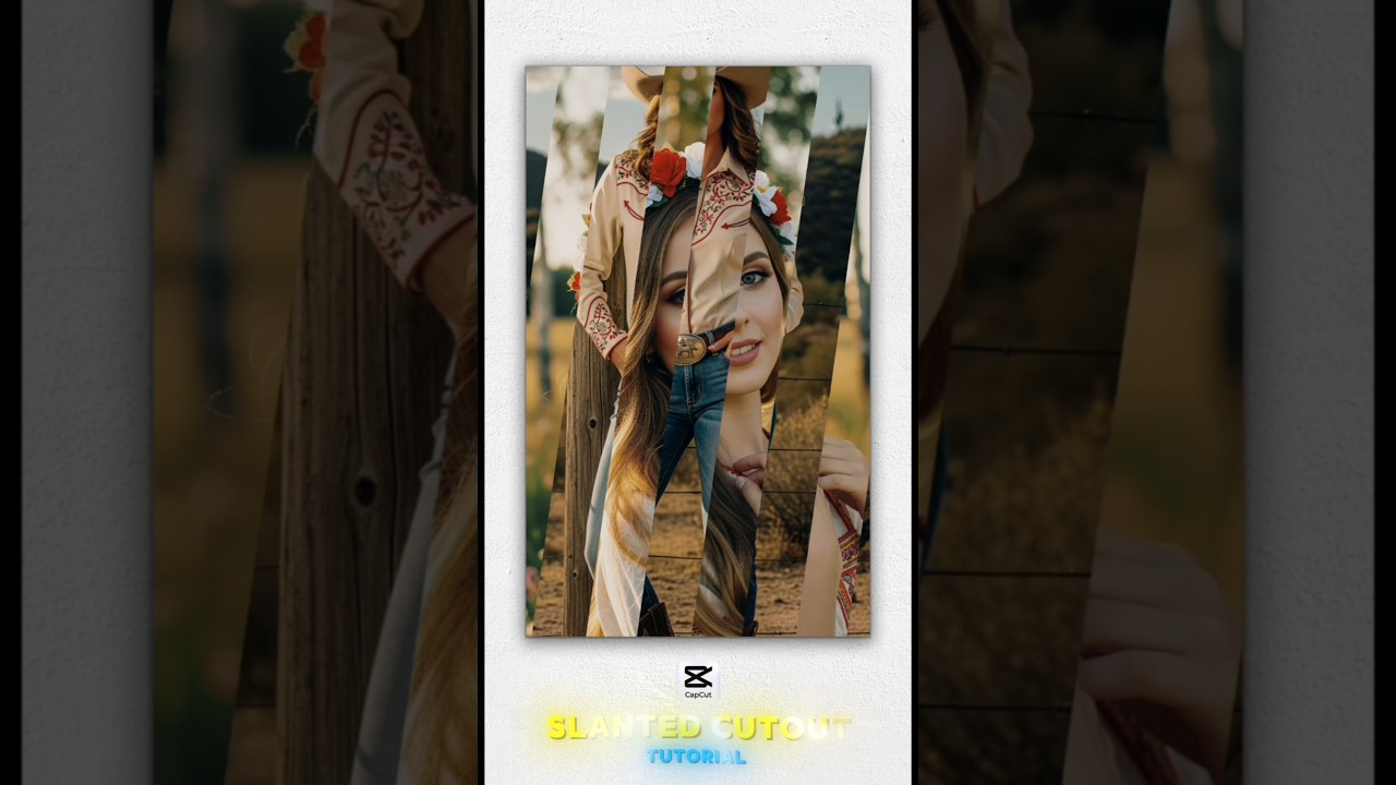 Capcut-Slanted Cutout 