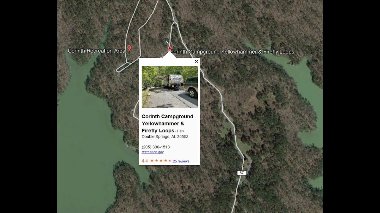Corinth Campground Yellowhammer Loop Drive Thru, Double Springs, AL