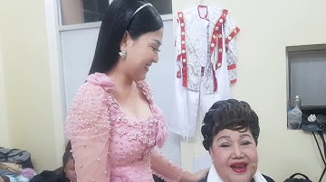 Ca sĩ Lê Như cùng mẹ NSND Ngọc Giàu hát Lô tô trong hậu trường Tài Tử Miệt Vườn | Lê Như Đây Rồi