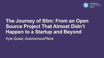 The Journey of Slim: From an Open Source Project That Almost Didn