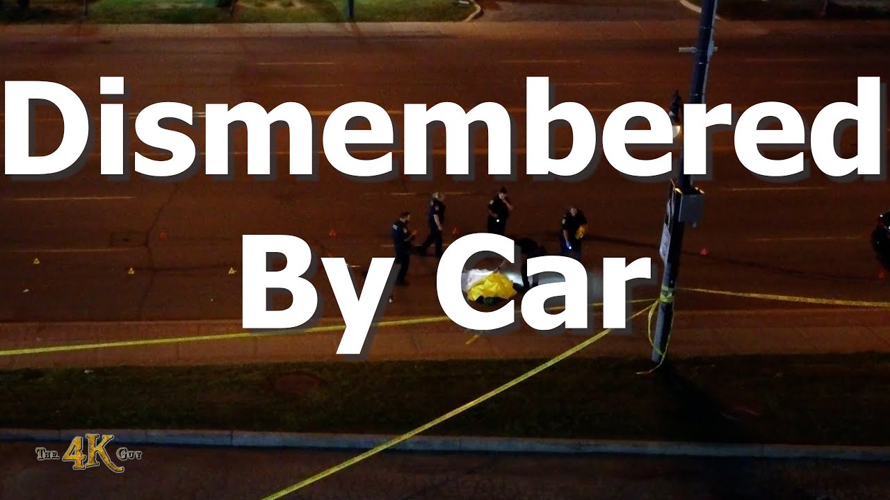 Brampton: Gory end for pedestrian struck and drug by vehicle 8-10-2023