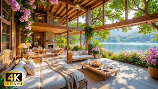 Cozy Lakeside Cabin Piano🌿 Relaxing Piano Ambience for Concentration screenshot 3