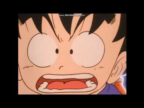 Goku's first kamehameha