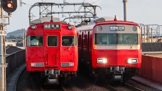 三河線車両同士のすれ違い! 西尾ローカル6044f・6517f離合