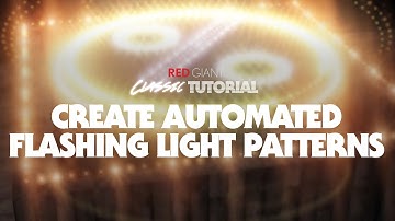 Classic Tutorial | Automated Flashing Light Patterns in After Effects