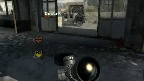 carl_tevez - MW3 MSR no scope while stunned