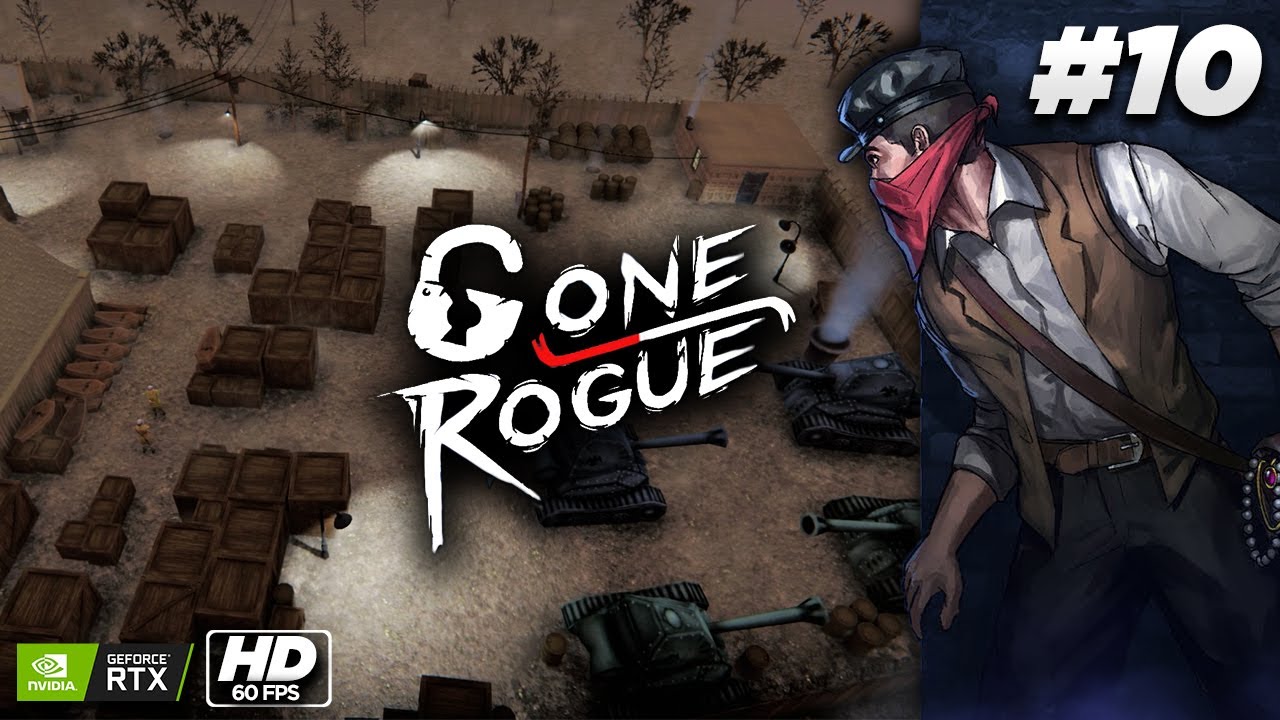 Gone Rogue Gameplay Walkthrough PART 10 Mission 12: Army Warehouse FULL GAME No Commentary