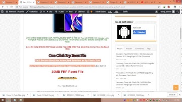 Lava R3 Note FRP Unlock Solution With SP Flash Tool Only 35MB File Easy Work Solution