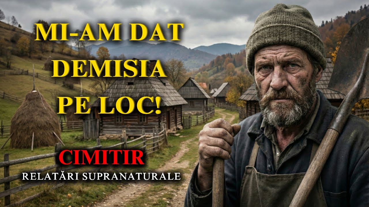 CE AM VĂZUT LA ACEL ÎNMORMÂNTARE M-A FĂCUT SĂ FUG DIN CIMITIR! | Povești de groază