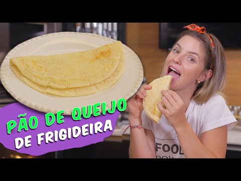 PÃO DE QUEIJO DE FRIGIDEIRA FIT