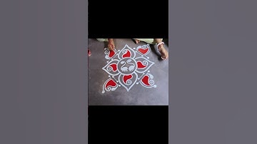 6 different types of alpona design / 6 different types of rangoli design / 6 unique Rangoli design