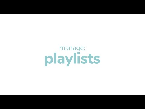 Manage Your Playlists - Fusion Signage Tutorial 2022